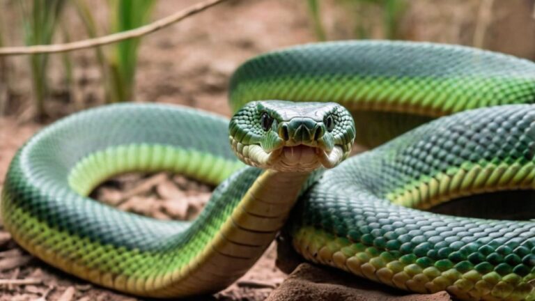 Biblical Meaning of Green Snakes in Dreams