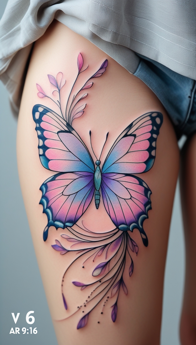15 Stunning Front Thigh Tattoos for Women: Bold, Beautiful, and Unique Ideas