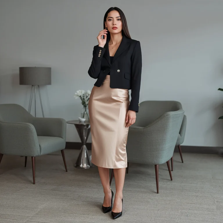 15 Stylish Business Casual Skirt Outfits Ideas for Office Fashion