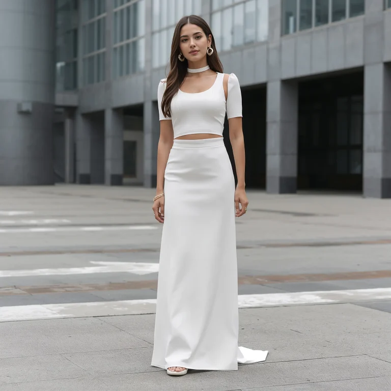 15 Fabulous Long Skirt Outfits Ideas for Date Nights