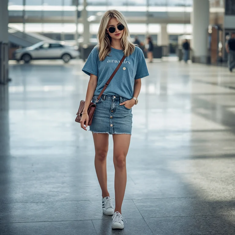15 Creative Denim Mini Skirt Ideas for Daily Style Inspo