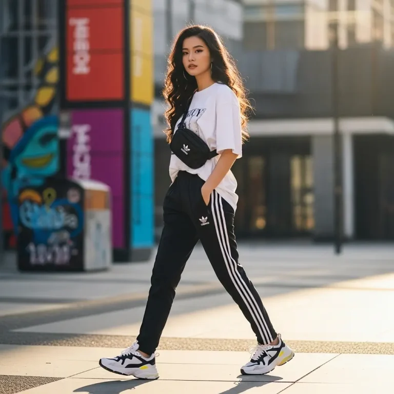 10 Modern Adidas Track Pants Outfit Ideas and Athleisure Looks