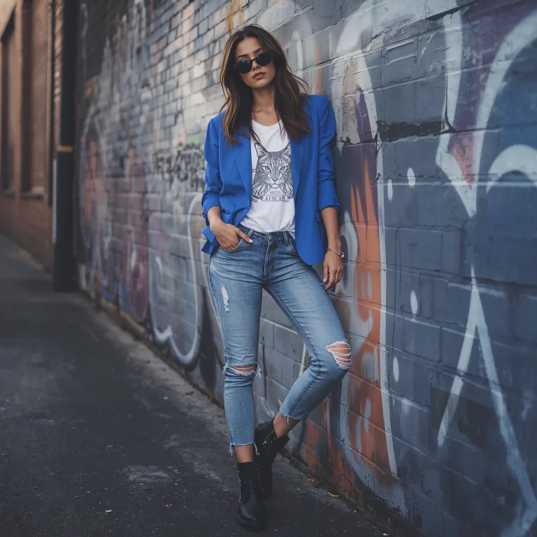 15 Classy Blue Blazer Outfits for Women Ideas That Inspire