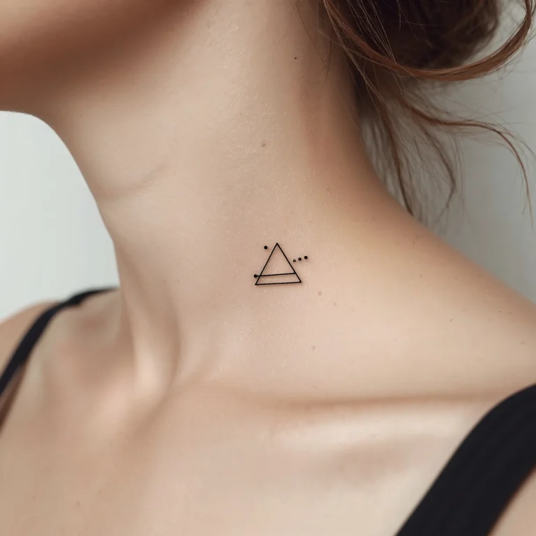 15 Lovely Small Neck Tattoos for Women Ideas for a Statement