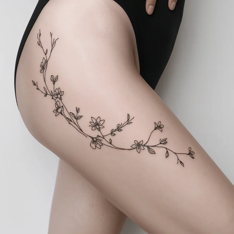 15 Cool Upper Leg Tattoos Women Ideas for Aesthetic Appeal