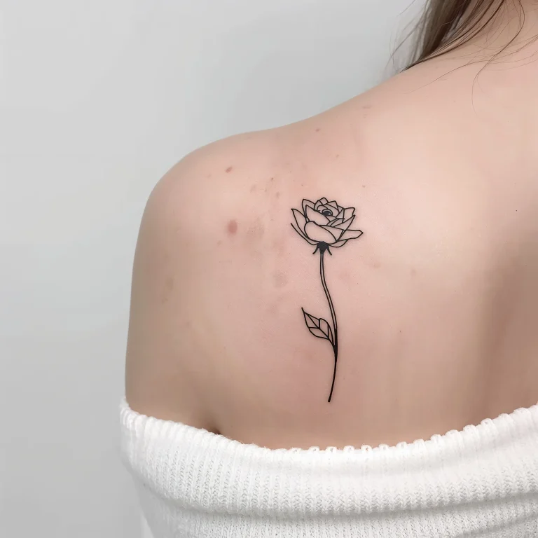 15 Dreamy Flower Shoulder Tattoo Ideas to Make You Shine