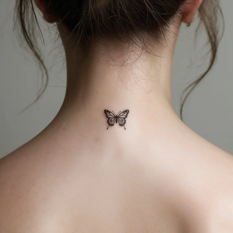 15 Fantastic Back of Neck Tattoo Ideas and Artistic Styles